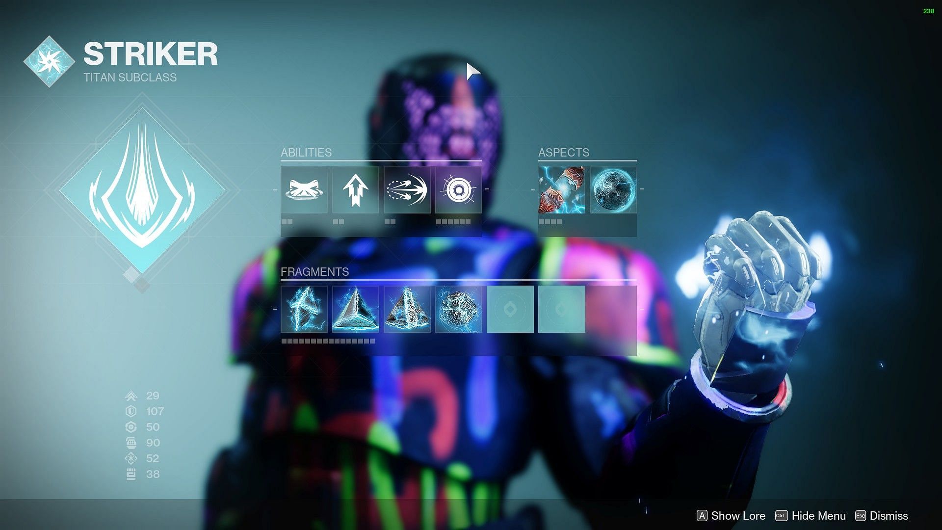Titan Arc subclass in Destiny 2 (Image via Bungie)